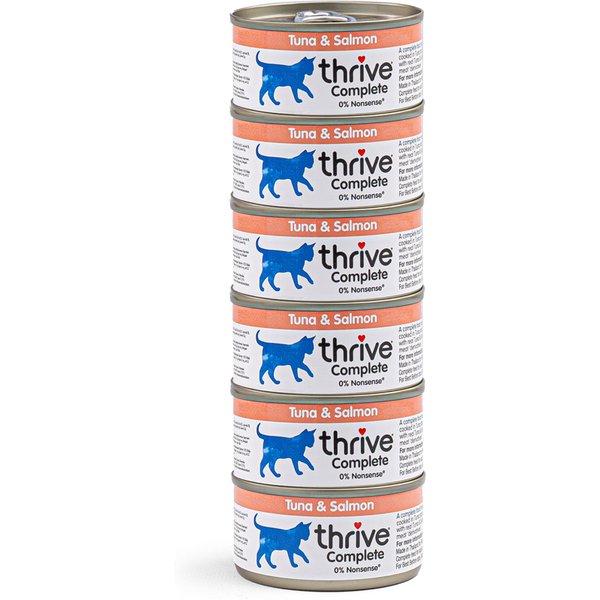 Thrive Complete 6 x 75 g - Atum e salmão