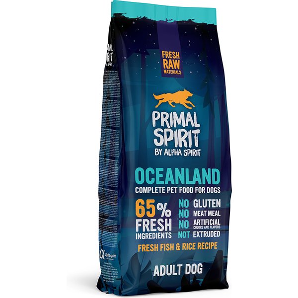 2x12kg 65% Oceanland Adult Primal Spirit Hondenvoer