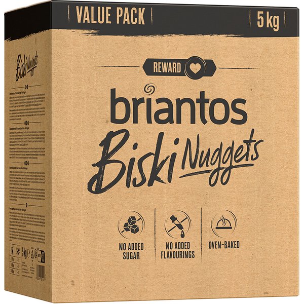 Voordeelpakket Briantos Biski 5 kg - Nuggets