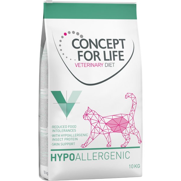 Concept for Life Veterinary Diet Hypoallergenic Insect Kattenvoer - Dubbelpak: 2 x 10 kg