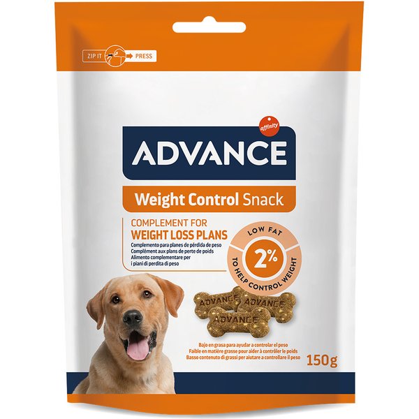 3x150g Appetite Control Snack Advance Hondensnack