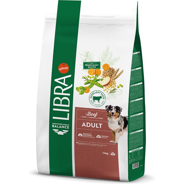 Libra Dog Adult vacuno - 14 kg