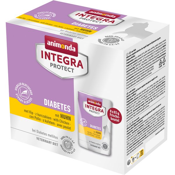 animonda Integra Protect Adult Diabetes 8 x 85 g - Frango