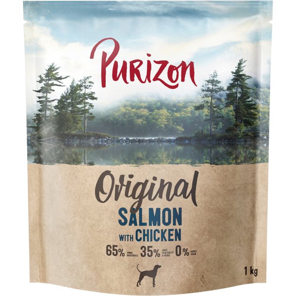 Purizon Zalm met Kip Adult- Nieuwe productlijn: Daily 65 - Voordeelpakket: 4 x 1 kg