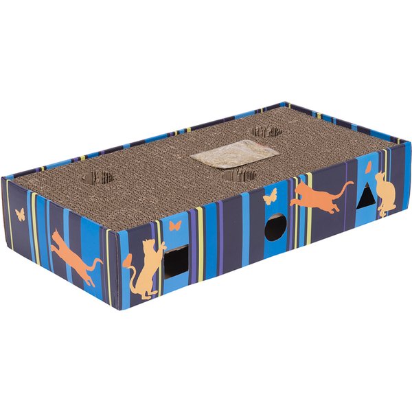 Krabmeubel Scratch & Play met 2 ballen H9,3 x L45,5 x W24 cm