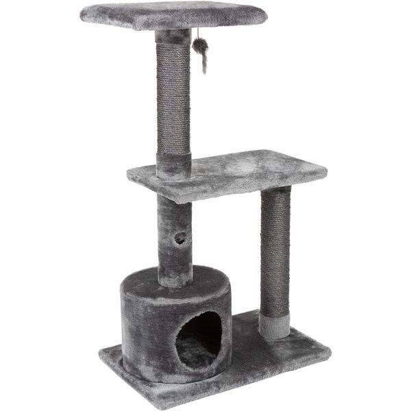 Rascador Erebus para gatos - Gris oscuro