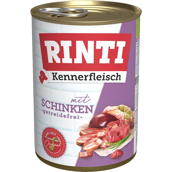 RINTI Kennerfleisch 12 x 400 g - Pack ahorro - Jamón
