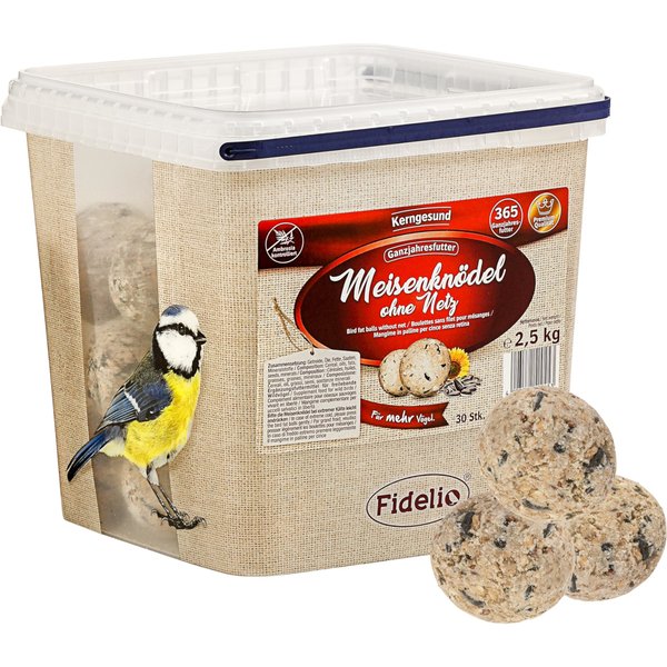 2,5 kg Fidelio 4 Seasons mezenbollen zonder net Vogel
