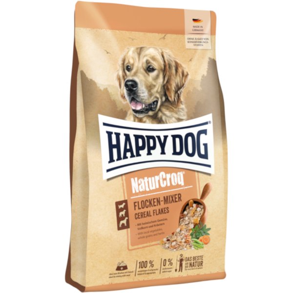 Happy Dog Premium NaturCroq Flocken Mixer - Dubbelpak: 2 x 1,5 kg