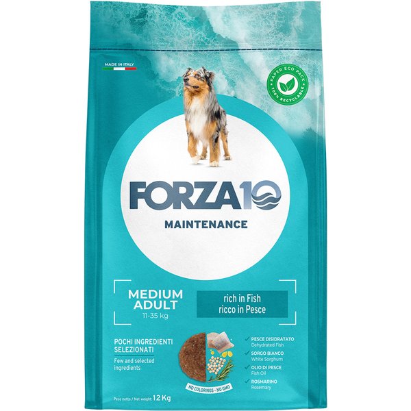 Forza 10 Medium Maintenance com peixe - 12 kg