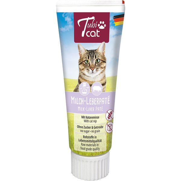 Tubicat melkleverpaté met kattenkruid - Voordeelpakket: 6 x 75 g
