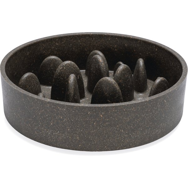 Designed by Lotte Taça de bambu anti-voracidade para cães - 800 ml, 17 x 4,5 cm