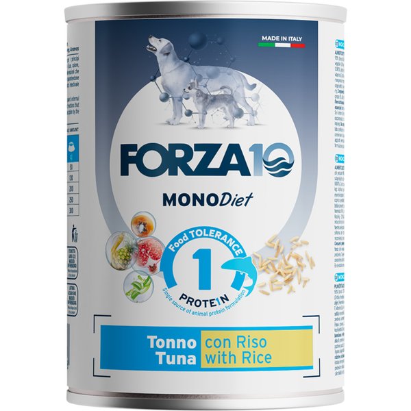 Forza10 Diet Paté com atum e arroz 6 x 400 g - Atum e arroz