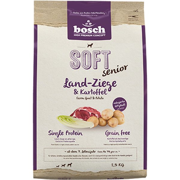 Dubbelpak: bosch - Soft Geit & Aardappel (3 x 2,5 kg)