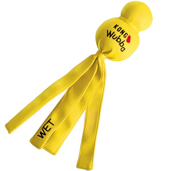 KONG Wet Wubba brinquedo para cães - L: A 35,5 cm x L 9 cm (aprox.)