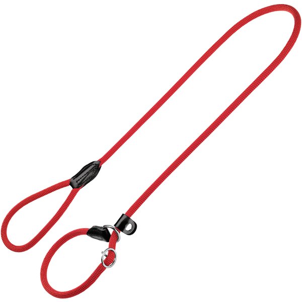 Trela deslizante Hunter Retriever para cães - 170 cm - Vermelho