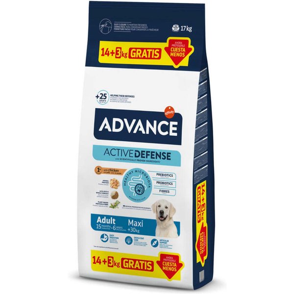 Advance Maxi Adult - 14 kg + 3 kg ¡gratis!