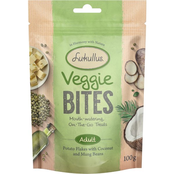 Lukullus Veggie Bites 100 g - Pack económico: 3 x 100 g