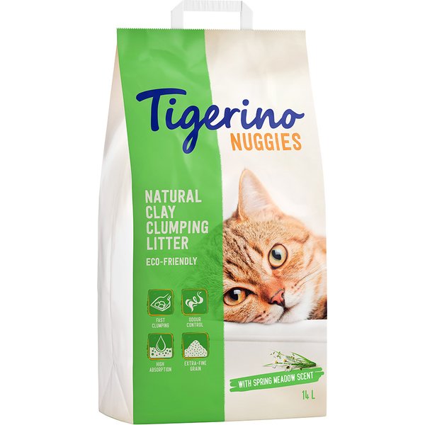 14l Nuggies - Fresh - Tigerino Kattenbakvulling