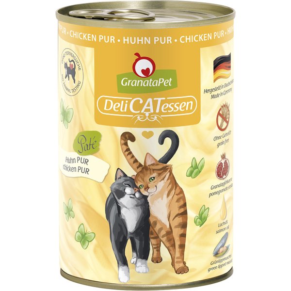 GranataPet DeliCatessen 6 x 400 g - Puro pollo
