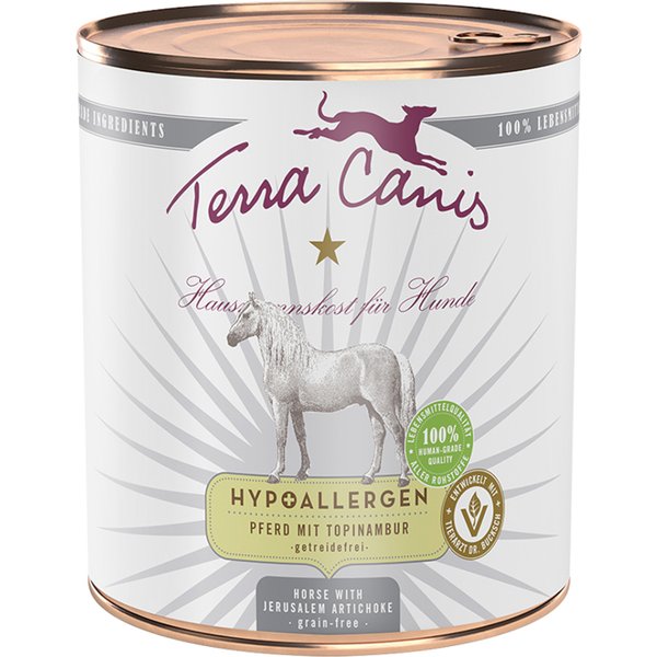 Terra Canis Hipoalergénico 6 x 800 g - Cavalo
