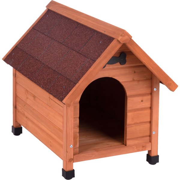 Casota de madeira Spike Classic para cães - Tamanho S: L 54 cm x P 77 cm x A 67 cm