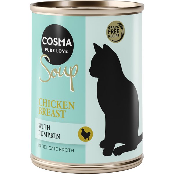 Cosma Soup 6 x 100 g - Peito de frango com abóbora