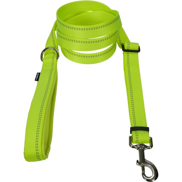 Icepeak Pet Highlight Lijn, neongeel M.M: L120-200cm, B25mm Hond