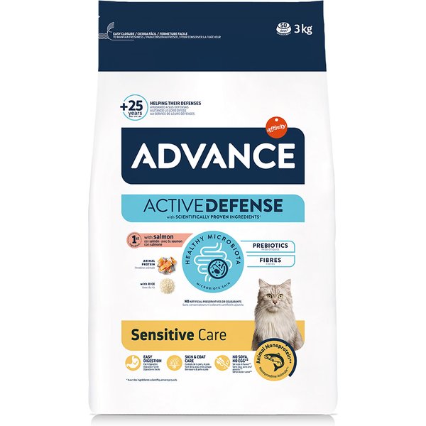 Advance Sensitive met Zalm & Rijst Kattenvoer - 3 kg