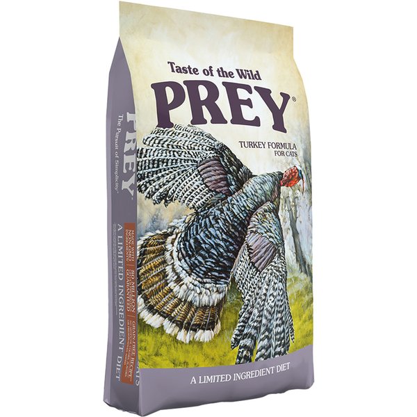 2x 6,8kg Taste of the Wild Prey Feline Droog kalkoen kattenvoer