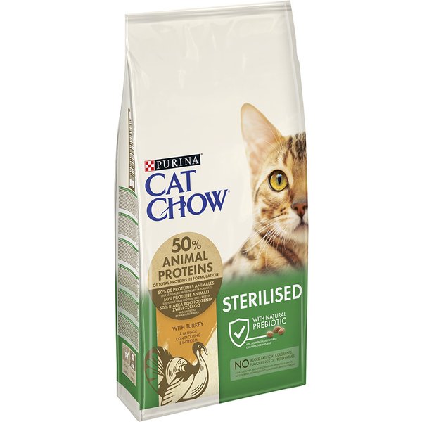 2 x 10 kg PURINA Cat Chow Special Care Sterilized Kalkoen kattenvoer droog