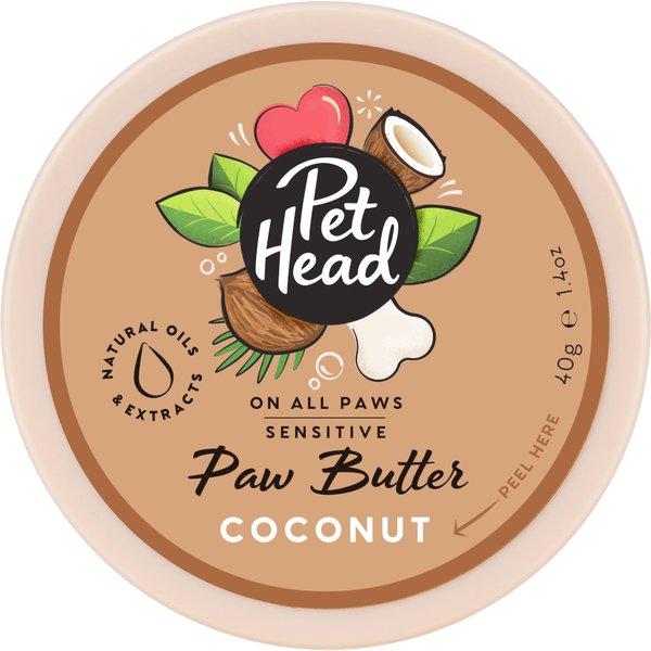 40g Pet Head On All Paws Paw Butter Hond Kokos