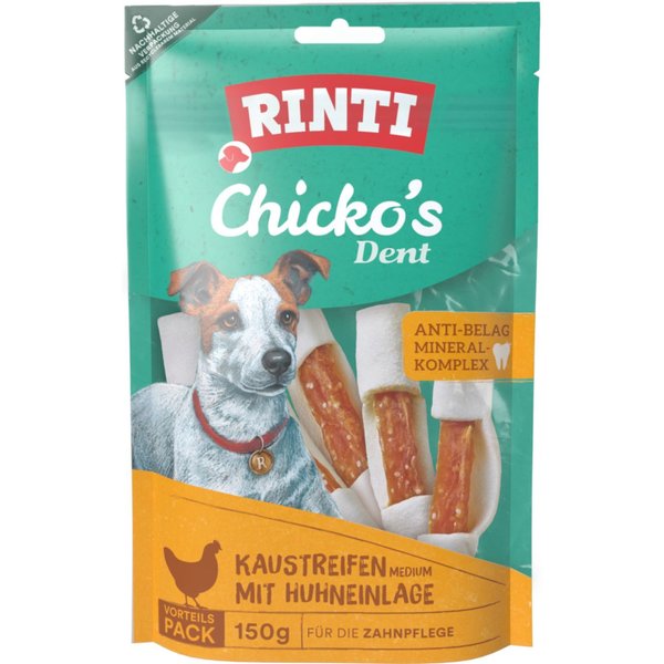 150g Chicko Chew Kip RINTI Hondensnacks