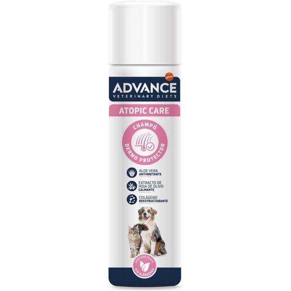 Champú Advance Veterinary Diets Atopic Care Shampoo para perros - 2 x 300 ml - Pack Ahorro