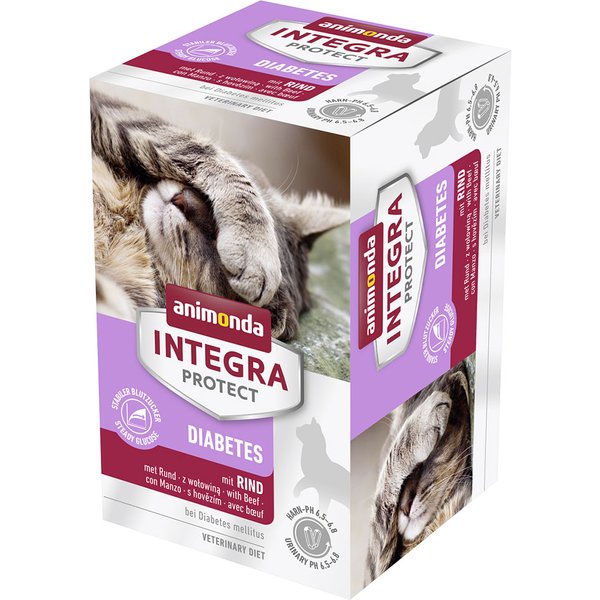 animonda Integra Protect Adult Diabetes 6 x 100 g - Vaca