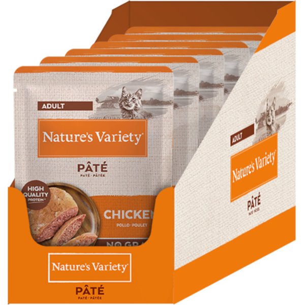 Nature's Variety Original Patê No Grain 24 x 70 g - Pack económico - Frango