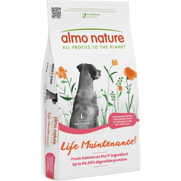 12kg Almo Nature Adult Zalm & Rijst Large Hondenvoer