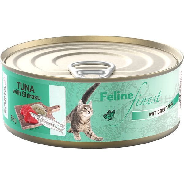 6x85g Feline Finest Tonijn met Breitling kattenvoer nat