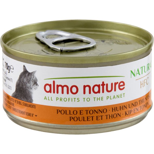 Almo Nature 12 x 70 g - Pack económico - Frango e atum