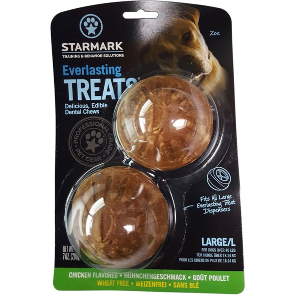Starmark Everlasting Treat Ball om bij te passen: Everlasting Treats Maat L (200 g) Hond