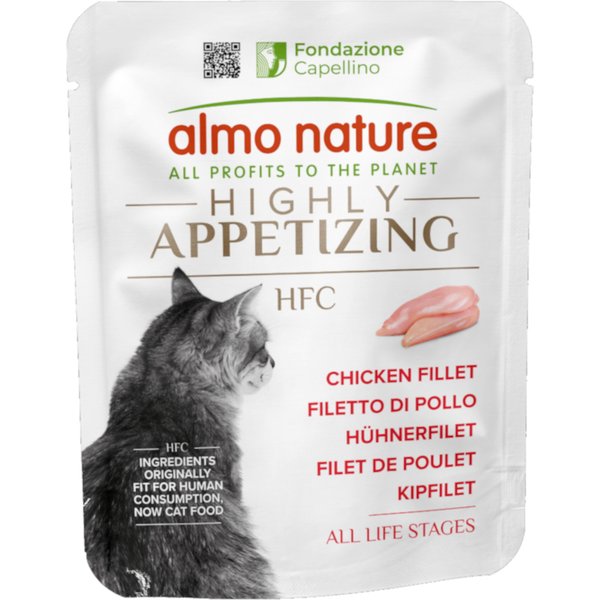 Almo Nature HFC Highly Appetizing 6 x 50 g - Filete de frango