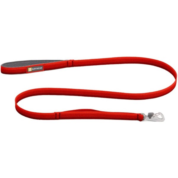 Ruffwear Front Range, trela vermelha para cães - 150 cm de comprimento, 20 mm de largura