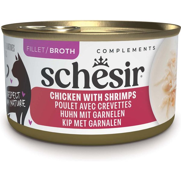 Schesir Complements en caldo 12 x 70 g - Pollo con gambas