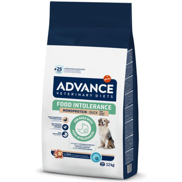Advance Veterinary Diets Intolerance com pato - Pack económico: 2 x 12 kg