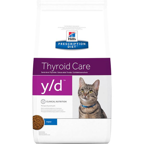 1,5kg Y/D Thyroid Health Original Hill's Prescription Diet Kattenvoer