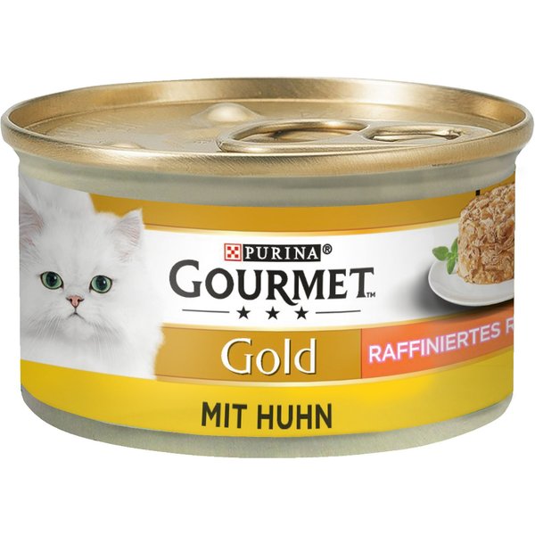 24 x 85 g Gourmet Ragout mix I Gold Hartig Torentje Kattenvoer
