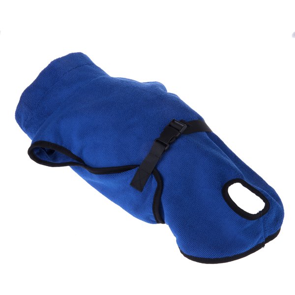 Roupão de banho em microfibra para cães - L: 73 cm (aprox.)