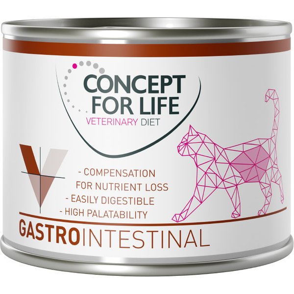 6x200g Gastro Intestinal Concept for Life Veterinary Diet Kattenvoer