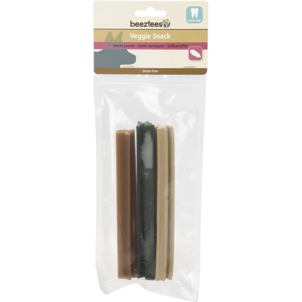 3x3 stuks Beeztees Veggie Staaf Mix à 18 cm Hondensnacks