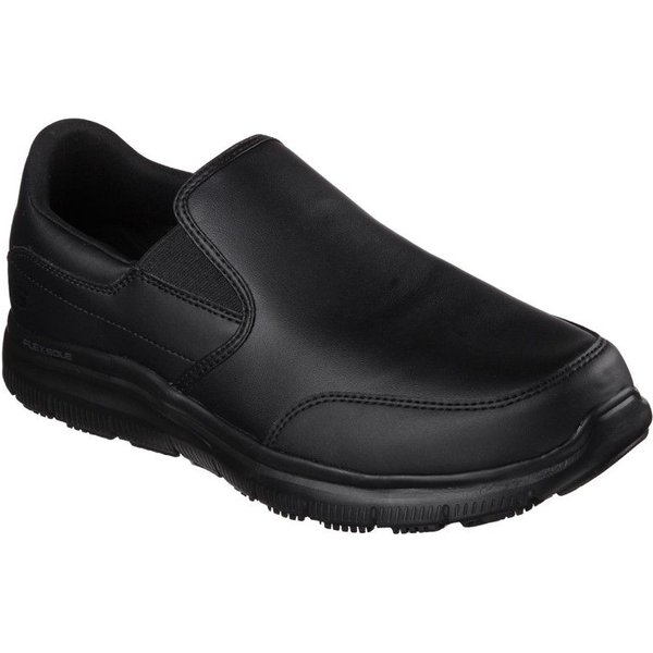 Skechers Men's Flex Advantage SR Bronwood Occupational Shoe in Black | Size: 11
